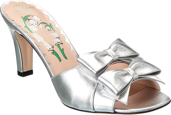 Valentino Bowow 80 Leather Sandal