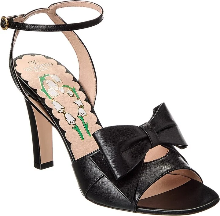 Valentino Bowow 95 Leather Sandal