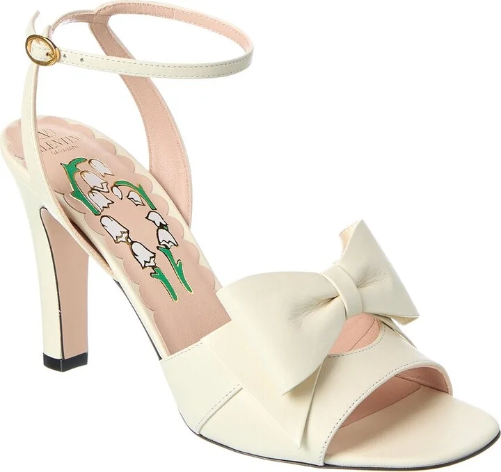 Valentino Bowow 95 Leather Sandal