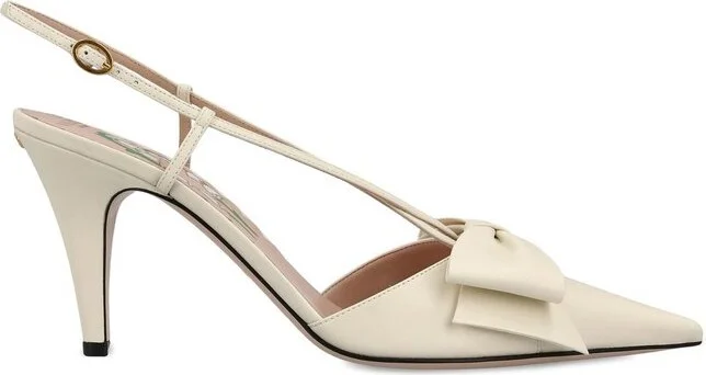 Valentino Bowow Pointed Toe Pumps