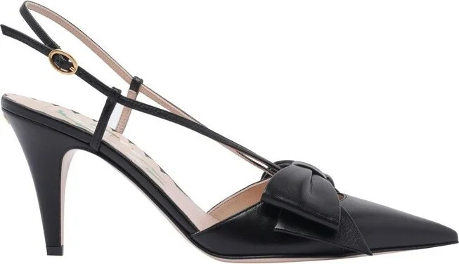 Valentino Bowow Pointed Toe Pumps