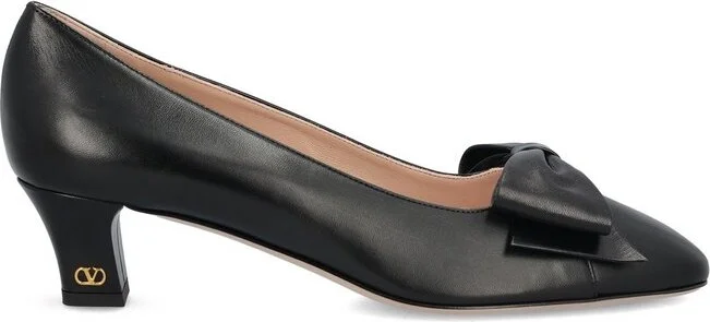 Valentino Bowow Round Toe Pumps