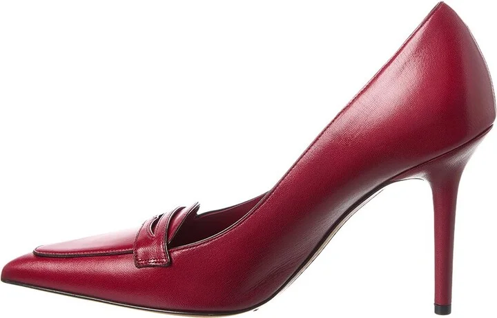 Valentino Capretto 100 Bicolor Leather Loafer Pump - Image 2