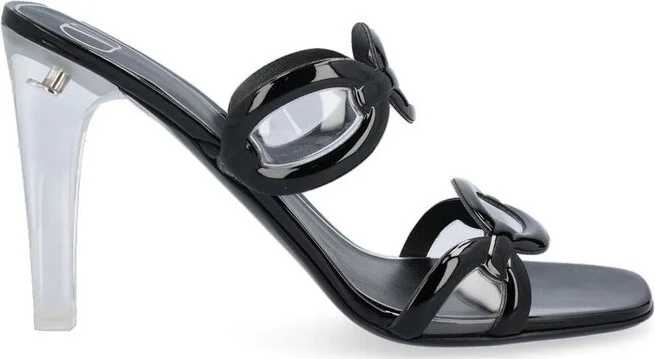 Valentino Chain Open Toe Sandals