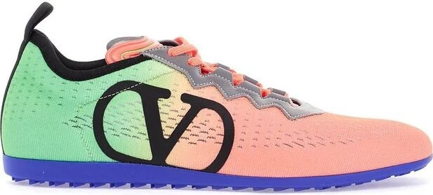 Valentino Chromathon Lace-Up Sneakers