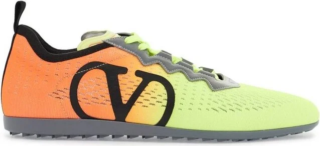 Valentino Chromathon Lace-Up Sneakers