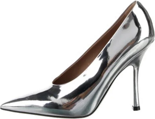 Metallic, Pattern Prints, Silver
