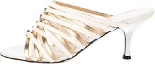 Gold, White