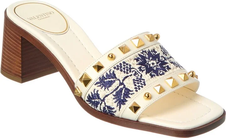 Valentino County 60 Leather Sandal