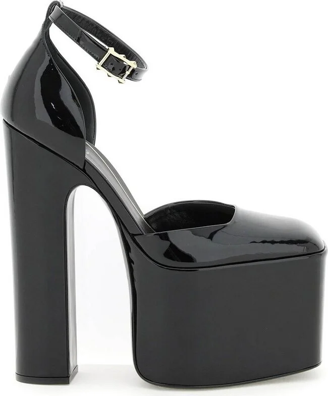 Valentino Discobox Almond Toe Platform Pumps