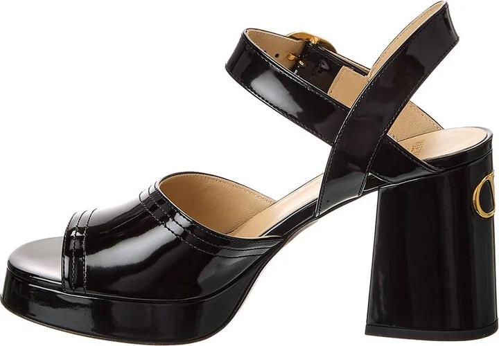 Valentino Fawcette 100 Leather Platform Sandal - Image 2