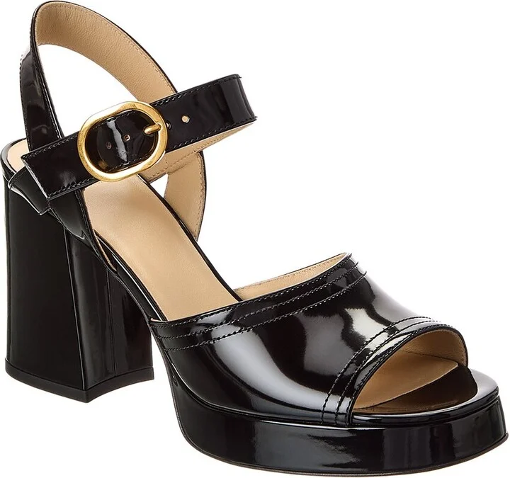 Valentino Fawcette 100 Leather Platform Sandal