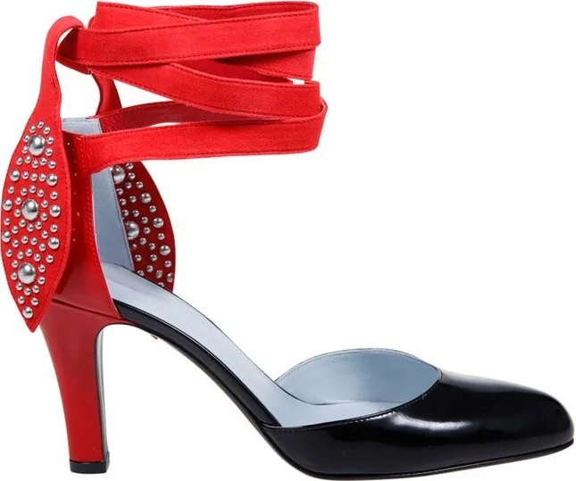 Valentino Foliefoliage Embellished Pumps
