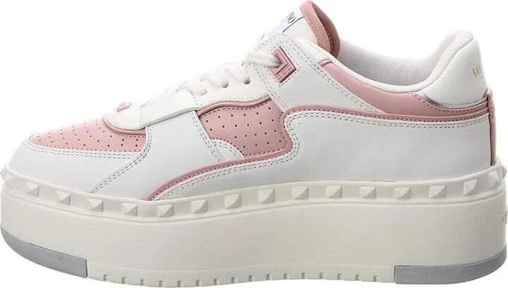 Valentino Freedots Xl Leather Sneaker - Image 2
