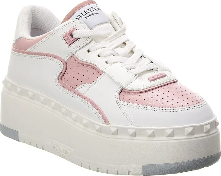 Valentino Freedots Xl Leather Sneaker