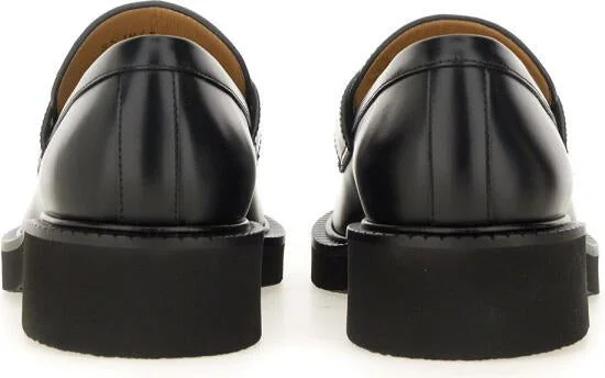 Valentino Garavani 40Mm Calfskin "Vlogo Locker" Loafer - Image 4