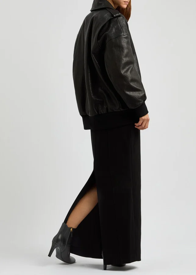 Valentino Garavani 75 Vlogo Leather Ankle Boots - Image 6