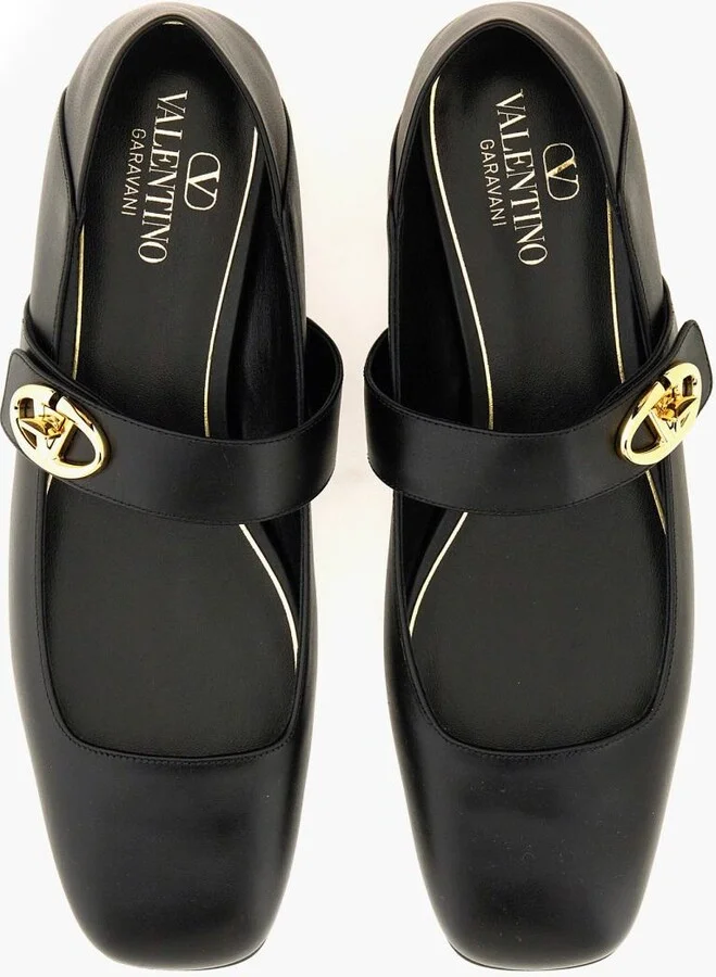 Valentino Garavani Ballerina Mary-Jane Vlogo Locker - Image 6