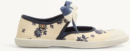 Valentino Garavani Bay By Bay Ballerina Trainers In Papier Floral Fabric