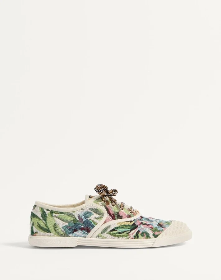 Valentino Garavani Bay By Bay Lace-Up Sneakers