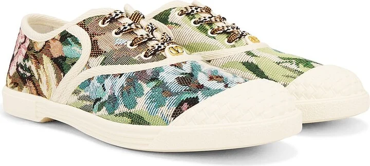 Valentino Garavani Bay By Bay Sneaker in Blue,Green - Image 2
