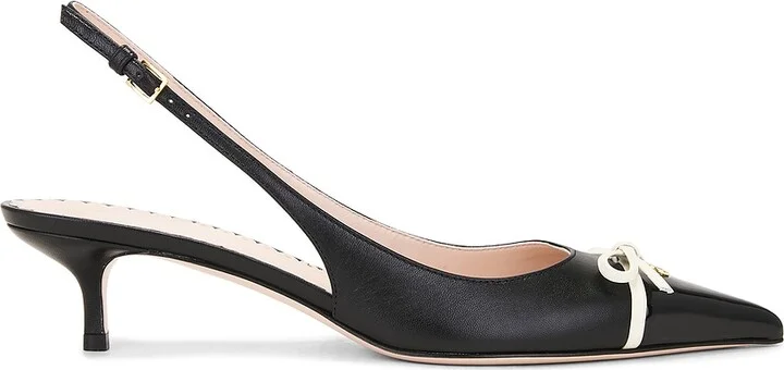 Valentino Garavani Be Pointy Sling Back Pump in Black