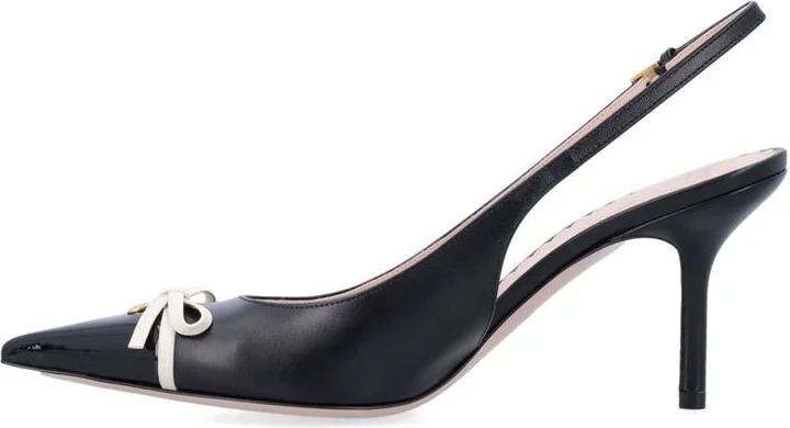 Valentino Garavani Bepointy Slngback Pump - Image 3