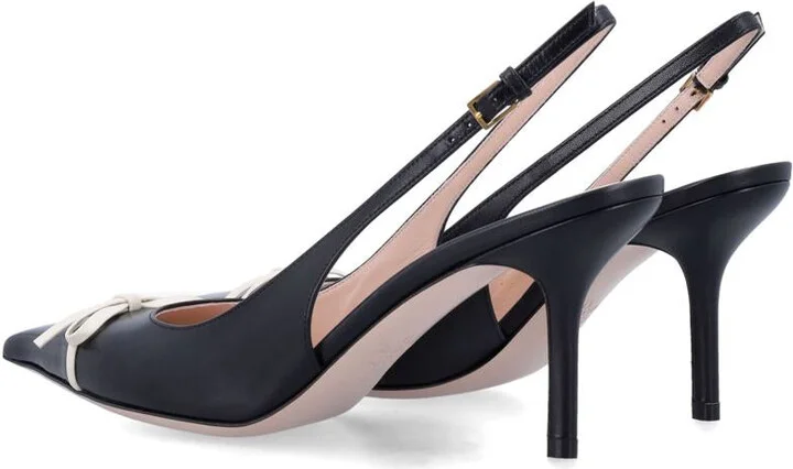 Valentino Garavani Bepointy Slngback Pump - Image 4