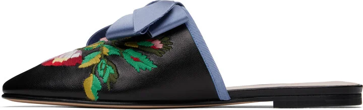 Valentino Garavani Black Beauregard Slip-on Loafers - Image 3