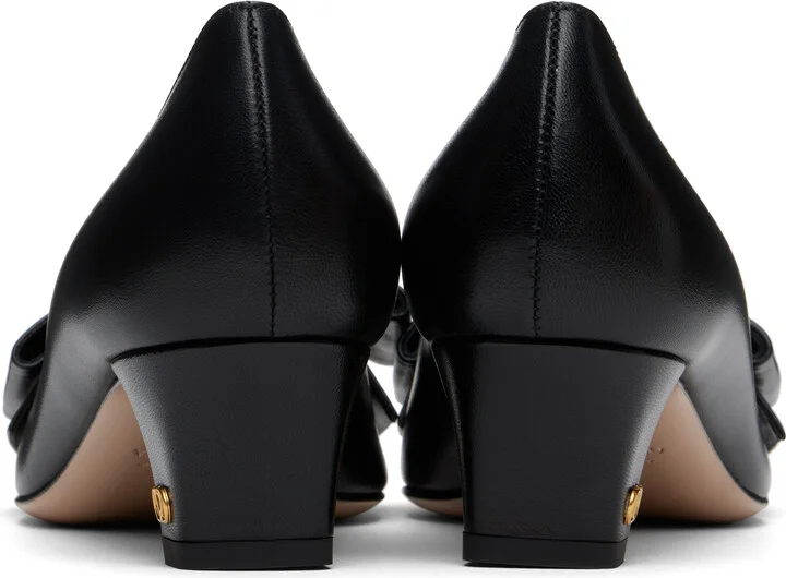 Valentino Garavani Black Bowow Heels - Image 2