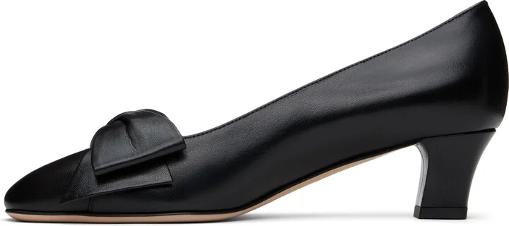 Valentino Garavani Black Bowow Heels - Image 3