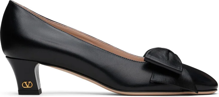 Valentino Garavani Black Bowow Heels