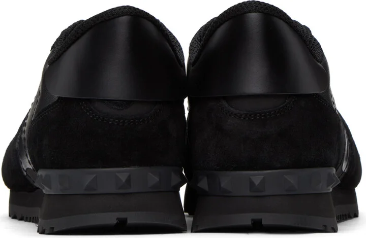 Valentino Garavani Black Camouflage Noir Rockrunner Sneakers - Image 2