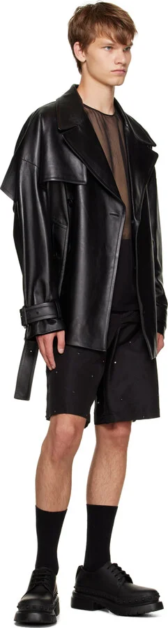 Valentino Garavani Black M-Way Rockstud Derbys - Image 5