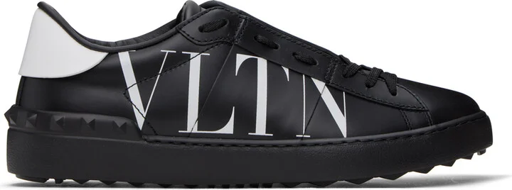 Valentino Garavani Black Open Sneakers