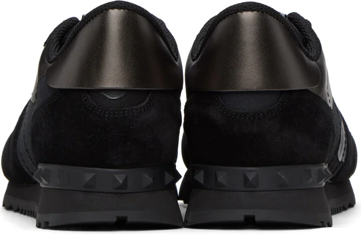 Valentino Garavani Black Rockrunner Sneakers - Image 2