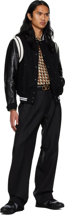 Valentino Garavani Black Rockrunner Sneakers - Image 5