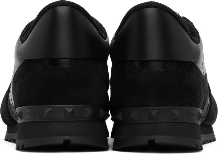 Valentino Garavani Black Rockrunner Sneakers - Image 2