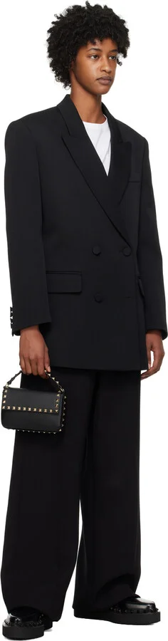 Valentino Garavani Black Rockstud M-Way Derbys - Image 5