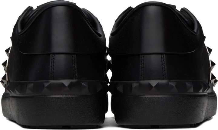 Valentino Garavani Black Rockstud Untitled Sneakers - Image 2