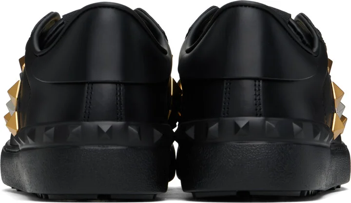 Valentino Garavani Black Rockstud Untitled Sneakers - Image 2