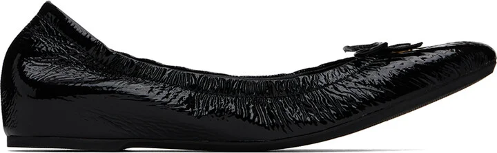 Valentino Garavani Black VLogo Signature Ballerina Flats