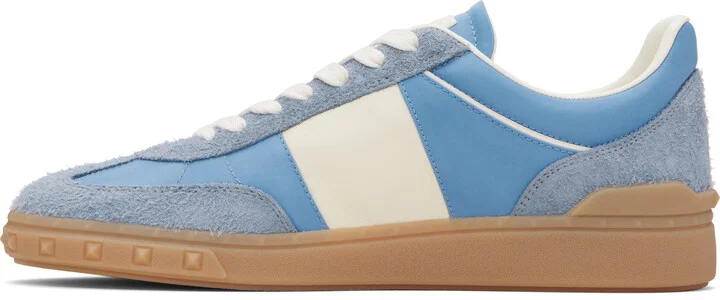Valentino Garavani Blue Upvillage Low Top Sneakers - Image 3
