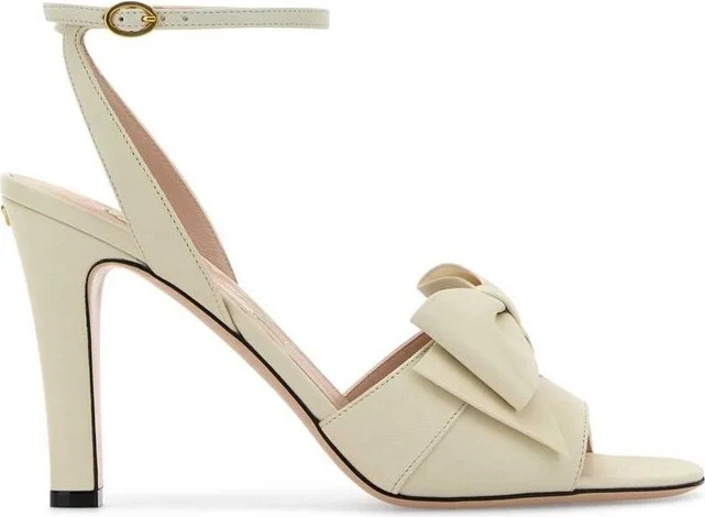 Valentino Garavani Bow Detailed Ankle-Strapped Sandals