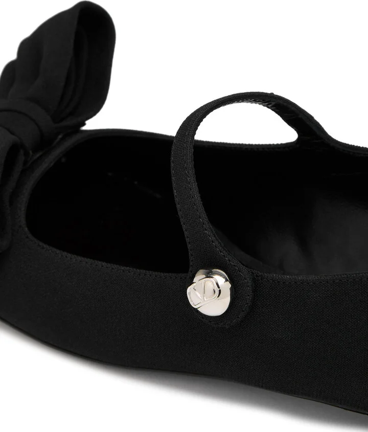 Valentino Garavani Bow Jane 25 Mary Jane Flats - Image 4