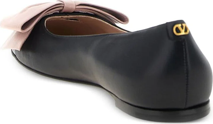 Valentino Garavani Bowow Leather Ballets - Image 3