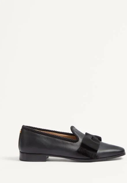Valentino Garavani Bowow Leather Loafer