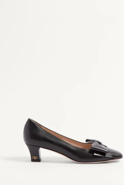 Valentino Garavani Bowow Pump In Kidskin 45Mm