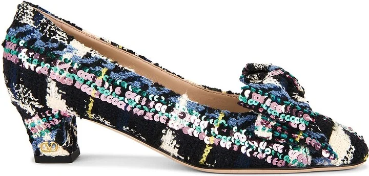 Valentino Garavani Bowow Pump in Multi