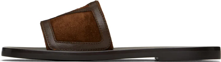 Valentino Garavani Brown Viva Superstar Sandals - Image 3